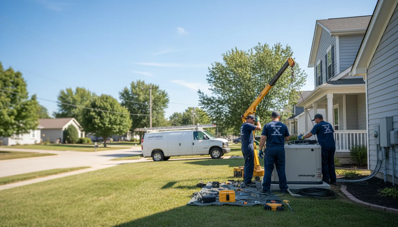 Generator Installation in Punxsutawney, PA near me